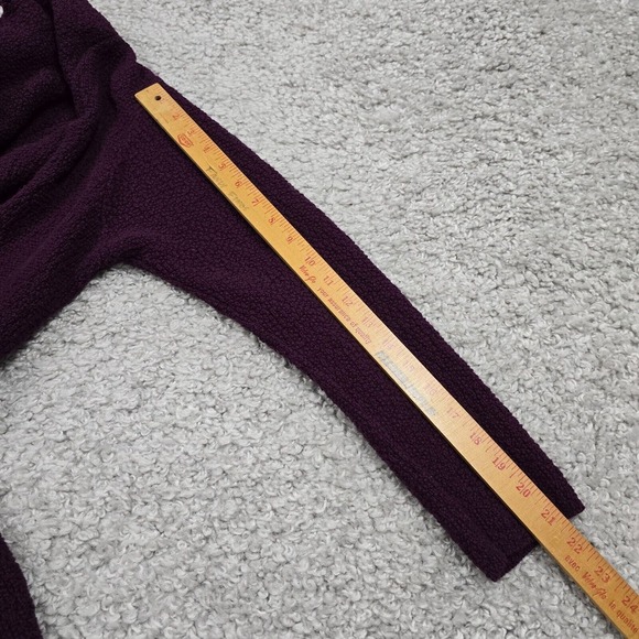 Margaret Winters Cowl Neck Sweater Womens XS Purple Cozy Textured Knit Layer - Picture 12 of 13